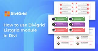 How to use Divigrid: Listgrid module in Divi